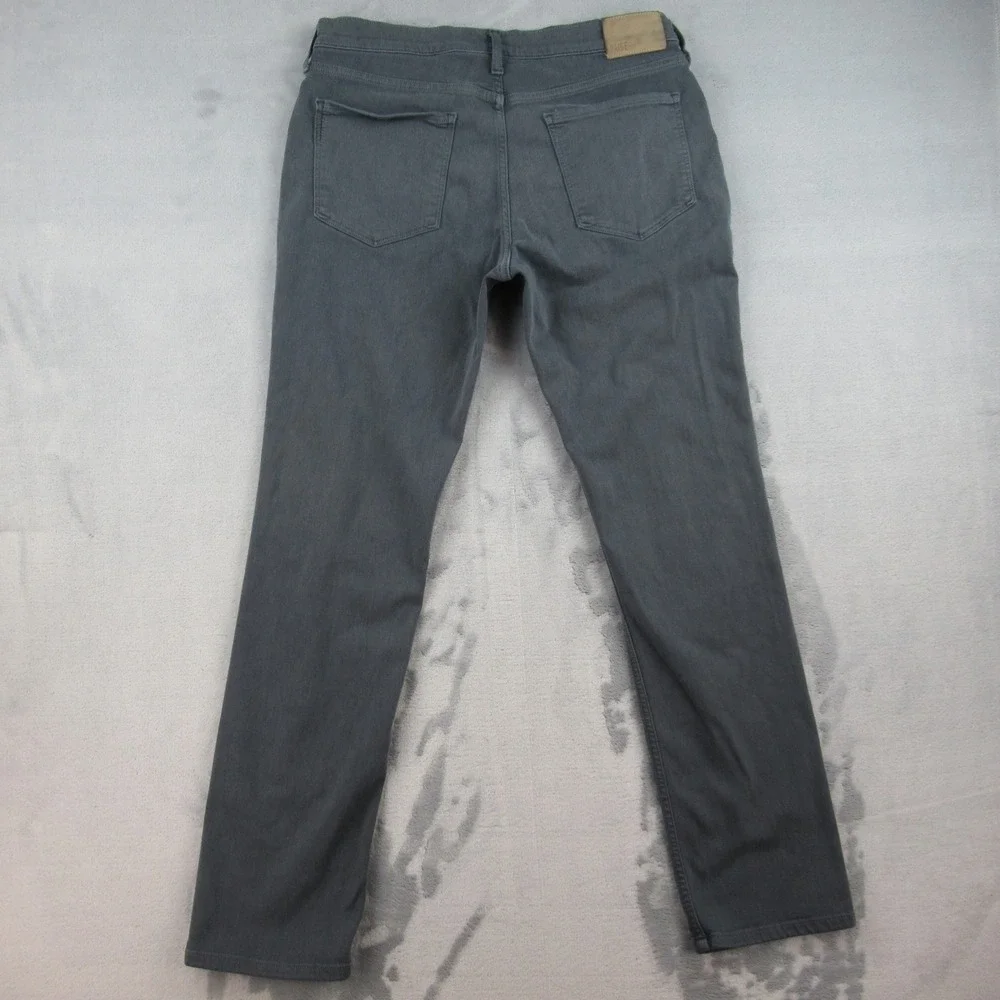 Paige Federal Slim Straight Jeans Mens 34 Deep Lagoon Grey M655799-C221